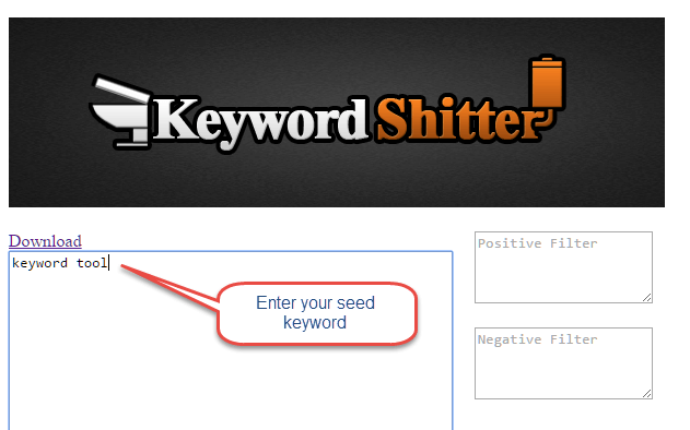 keyword shitter bulk keyword tools