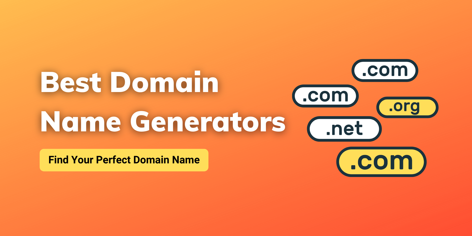 Best Domain Name Generators Tools